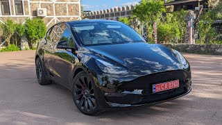 Tesla MODEL Y Performance 82 k.w 534 к.с 2021 рік 28.000 км повний привід AWD