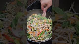 #рецепты, курица по тайски с лапшой