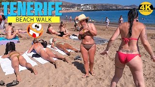 4K BEACH WALK Playa el camisón Tenerife Spain 2024.