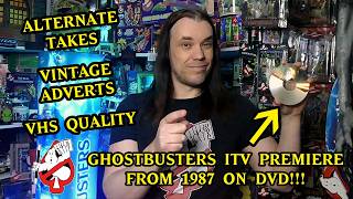 Ghostbusters Uk Television Premiere Dvd - Itv 26Th December 1987 Boxing Day