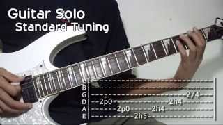 Ako'y Sayo at Ika'y Akin Lamang I'Axe Slowdown Guitar Solo Tutorial Lesson (WITH TABS) chords