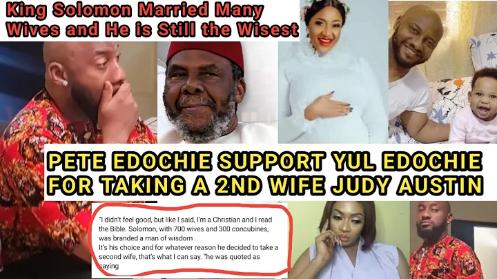 PETE EDOCHIE SUPPORT SON YUL EDOCHIE FOR MARRYING JUDY AUSTIN, MAY EDOCHIE DOESN'T DESERVE THIS
