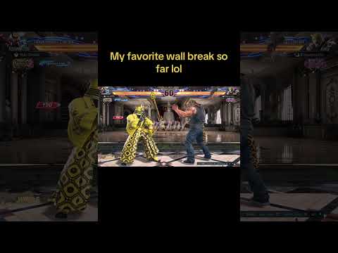 My favorite wall break so far lol #Fyp #Tekken8 #Yoshimitsu