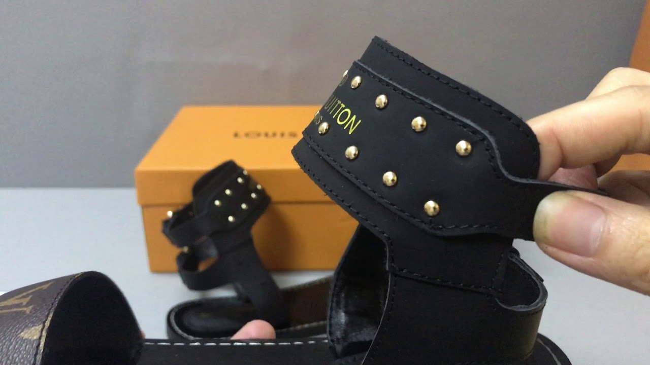 Louis Vuitton Nomad Sandal - YouTube