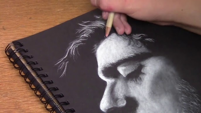 5 Tips for Drawing on Black Paper – Potato Art Studios