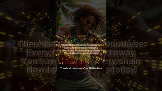 Freedom, sweet freedom, because of Jesus 🙏 #reggae #christianreggae  #praise #christianmusic #lyrics