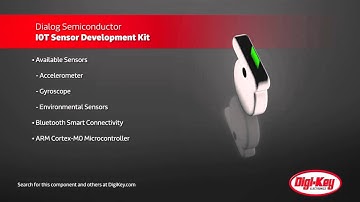 Dialog Semiconductor DA14583 IoT Sensor Dev Kit | Digi-Key Daily