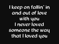 Alicia Keys - Fallin - Lyrics