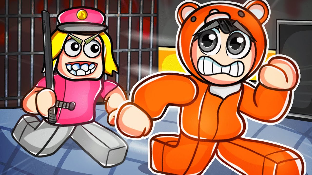 Can I Escape POLICE GIRL PRISON OBBY In Roblox!?