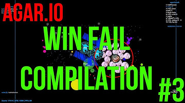 AGAR.IO- WIN/FAIL Compilation - #3 - AMAZING POPSPLITS ; BEST COMPILATION EVER