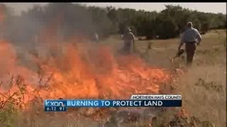 AWU burns 560 acres in Hays County