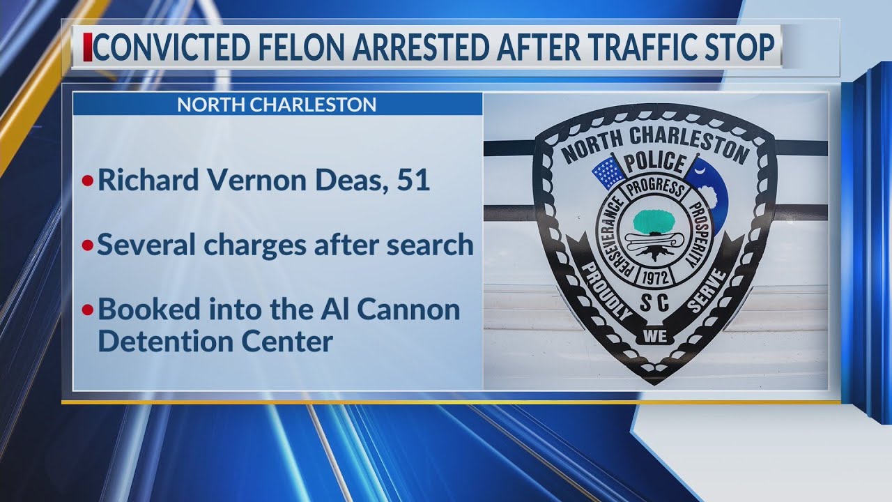 Convicted felon arrested after traffic stop - YouTube