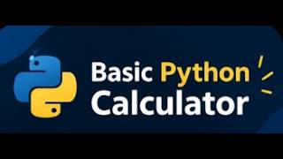 Basic python calculator