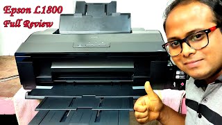 Epson L1800 A3 Photo Printer Full Review Borderless A3 Photo Printing Youtube