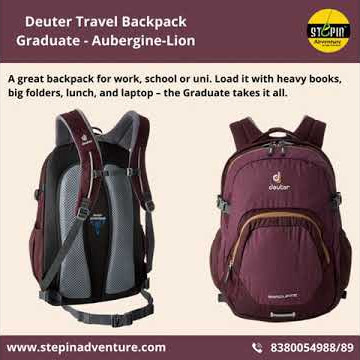 Deuter Travel Backpack Graduate - Aubergine-Lion