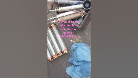 Quấn sữa thay thế phụ kiện máy bơm hỏa tiễn chuyên nghiệp #maybomnuoc #youtube #shorts