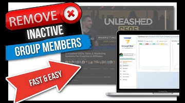 How To Easily Remove Inactive Facebook Group Members From Your Facebook Group