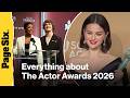 SAG Actor Awards 2026: Nominees, how to watch, and everything to know