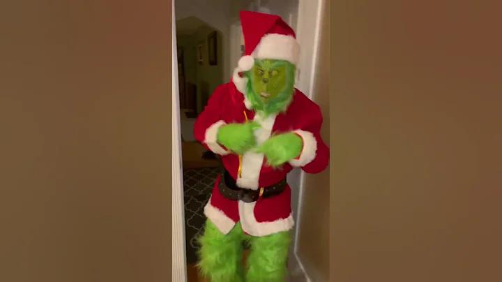 Mr. Grinch!!!! Wait for it..dont take our presents!