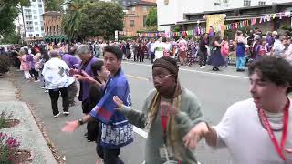 👘 Pokemon Ondo Berkeley Buddhist Temple & Berkeley Higashi Honganji Obon Odori 2025 California 🪭