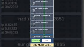 best forex signals live notifications افضل تطبيق توصيات فوركس يرسل تعليقات بالتوصيات screenshot 1