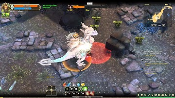 Tree of Savior - Level 98 Hoplite killing Moa (Level 108 boss)