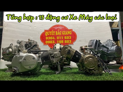 Siêu Phẩm :15 động cơ xe máy hãng lifan 125cc ,loncin 110cc ,wave dream ...