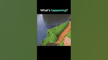 Does anyone know what happened? #minecraft #minecraftpe #mcpe #mojang #java  #minecrafthumor #memes
