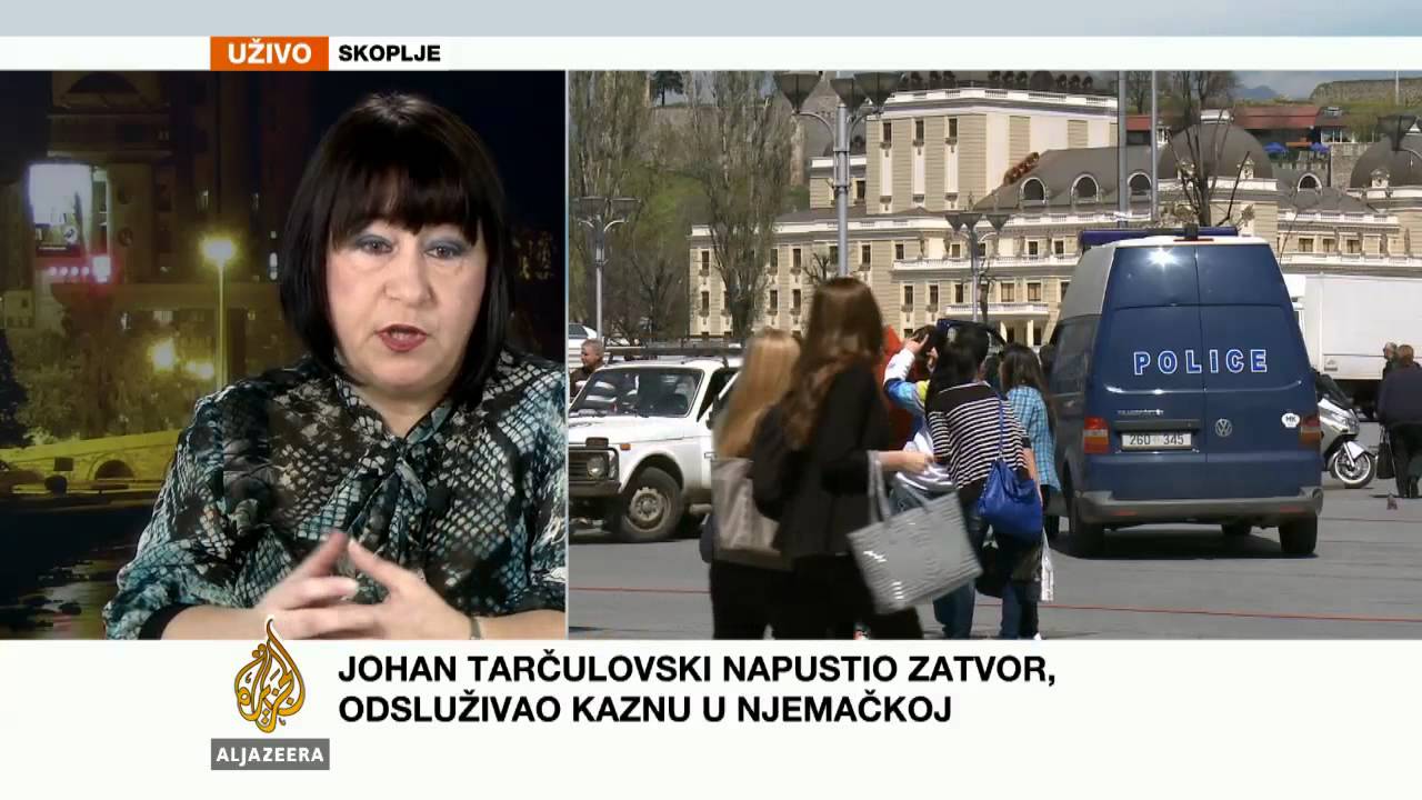 بيليانا فانكوفسكا ترحب في Tarčulovski - الجزيرة البلقان