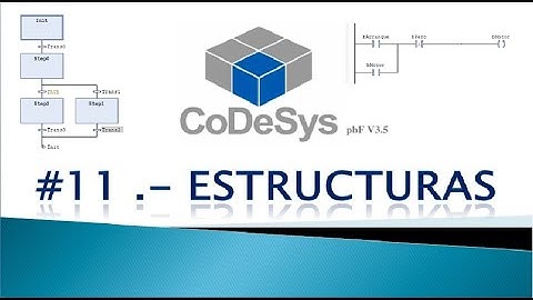 CODESYS 3.5 SP4 - ESTRUCTURAS DE DATOS