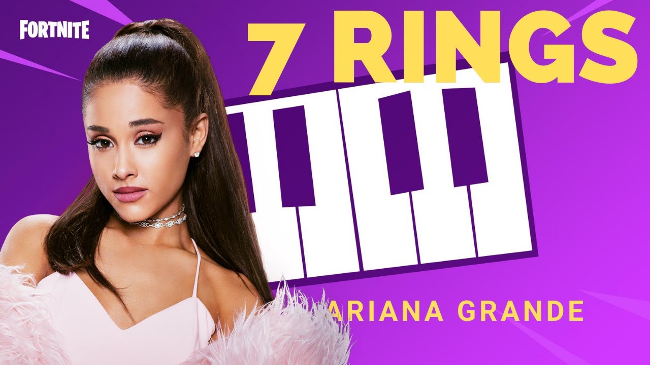 Playing 7 Rings By Ariana Grande In Fortnite Music Block Creative Mode By Chillnikov - roblox ariana grande 7 rings code