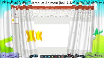 Pembelajaran TIK kelas 4 (materi pelajaran 1 : membuat animasi sederhana dengan Power Point)
