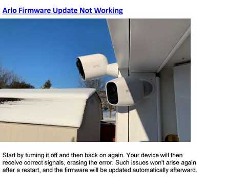 Arlo Firmware Update 2021 | Firmware Not Updating | Error Code 4208 | Error Code 4404