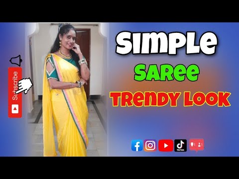 How to drop saree perfectly || how to pleat a saree || Quicky and Perfectly by swethasreeram