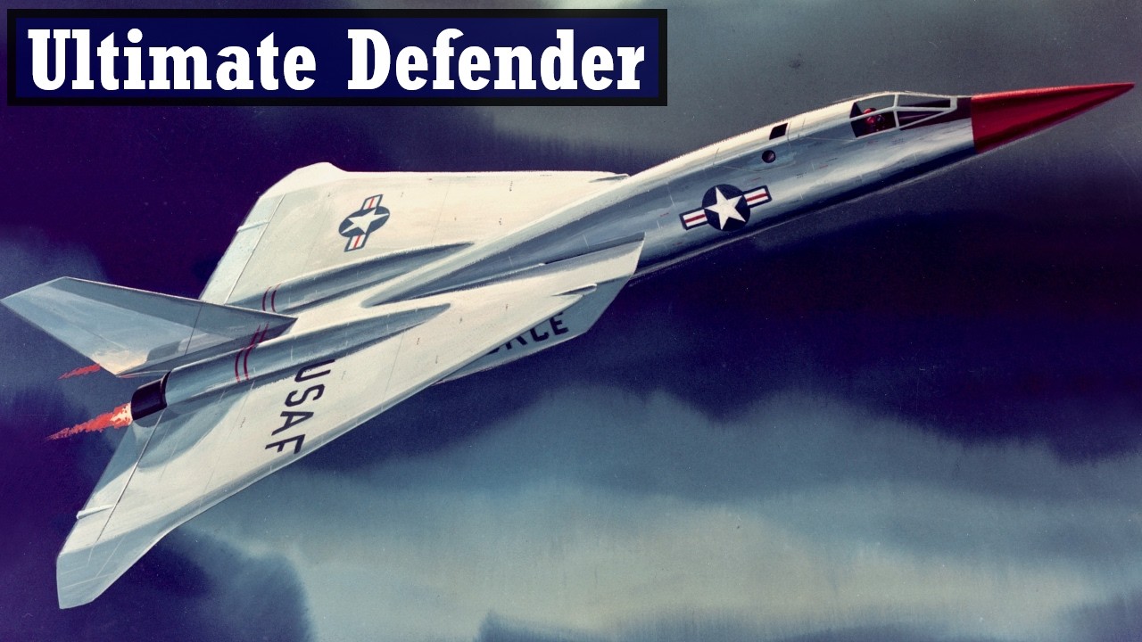 Protecting Half The Country With Just One Fighter: North American XF-108 Rapier