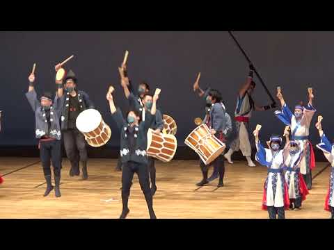 備後しんいち踊り隊（おじい自慢のオリオンビール）20221009民俗芸能発表会