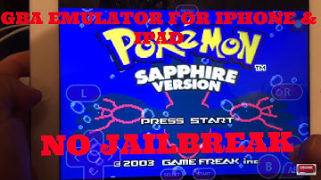 GBA Emulator FREE Without Jailbreak! iOS 9+. iPhone iPad NO JAILBREAK