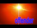 Capture de la vidéo Heffy - Offender (Feat. Deathbyromy) (Official Video)