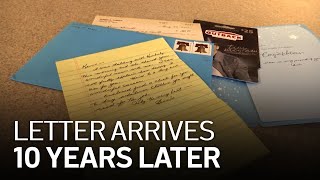 Letter, Delivered Years Late, Is 'Blessing' to Livermore Family