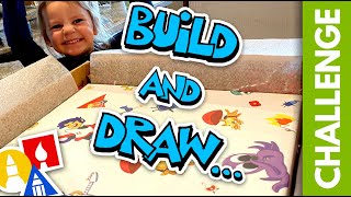 SUPER CHALLENGETIME: Build And Draw Together!