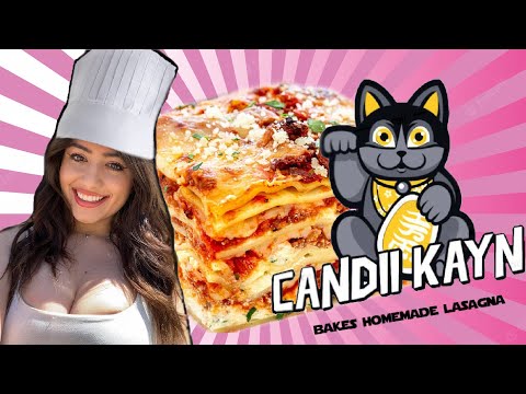 Candii's Cooking Streams: Homemade Lasagna