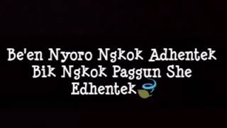 Kata kata madura sedih