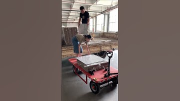 Electric 4-wheeler Trolley! One machine for multiple uses saves time effort manpower #trending