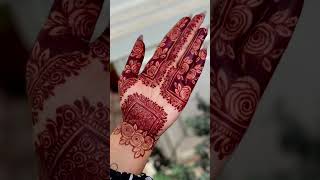 beautiful mehndi design 😍 ✨️#mehndi #mehndidesign #trending #viral #henna #reels #shorts #explore