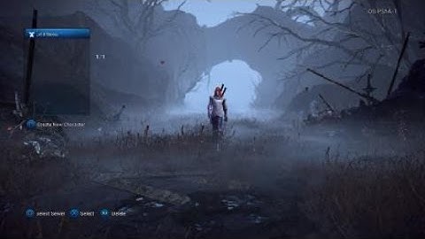 TERA PS4 - Character Selection Screen