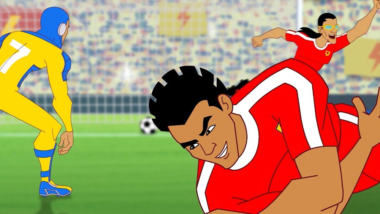 Supa Strikas Cool Joe Loses His Groove Soccer Cartoons For Kids Sports Cartoon Youtube
