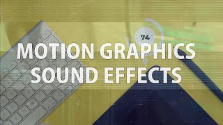 Motion Graphics Sound Effects