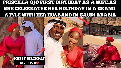 Happy Birthday To Priscilla Ojo,As Hubby Juma Jux Spoils Her Silly On Her 24th Bday In Saudi Arabia