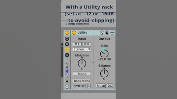 Ableton Quick Tips 1 - Default Audio Racks #ableton #mrbill #producer #shorts