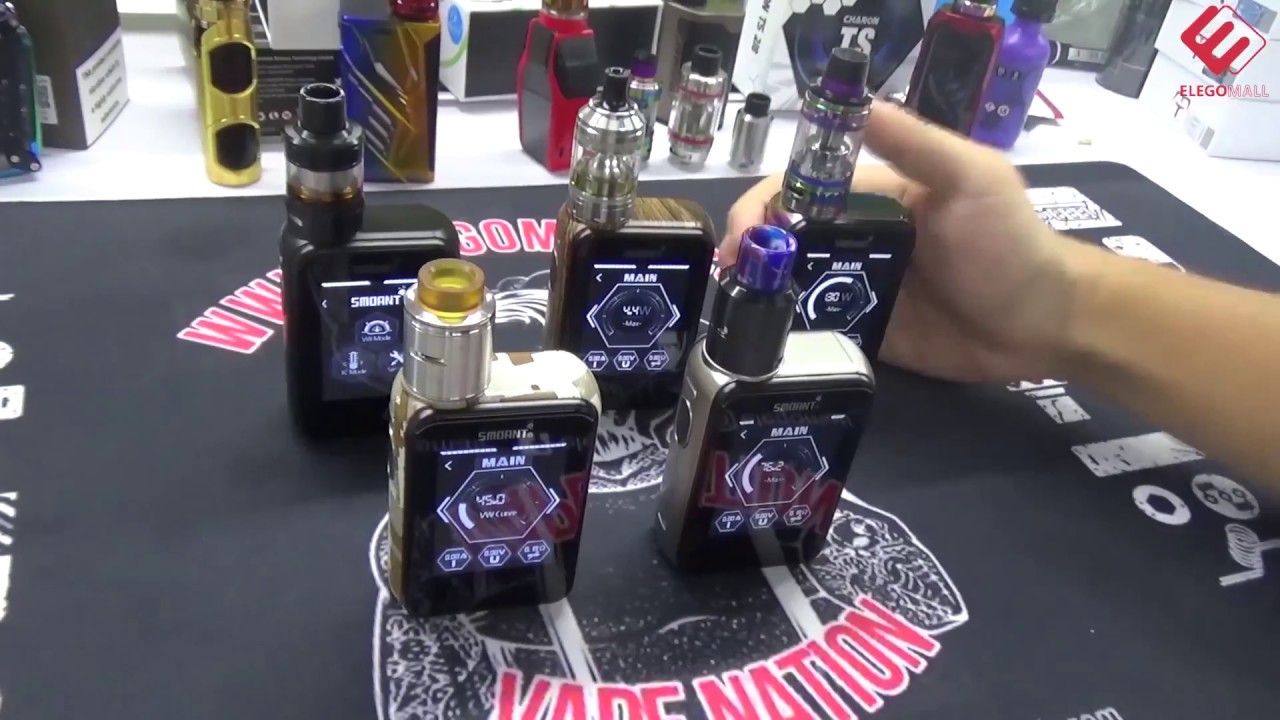 Smoant Charon 218W Mod, five colors union!